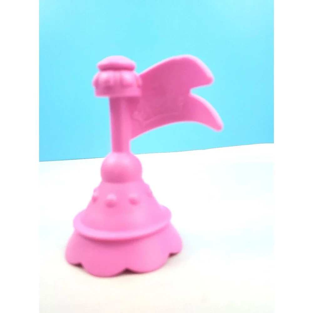 Fisher-Price Little People Disney Princess Castle Replacement Pink Flag Turret